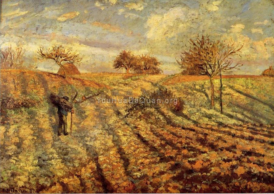 Hoarfrost - 卡米耶·毕沙罗